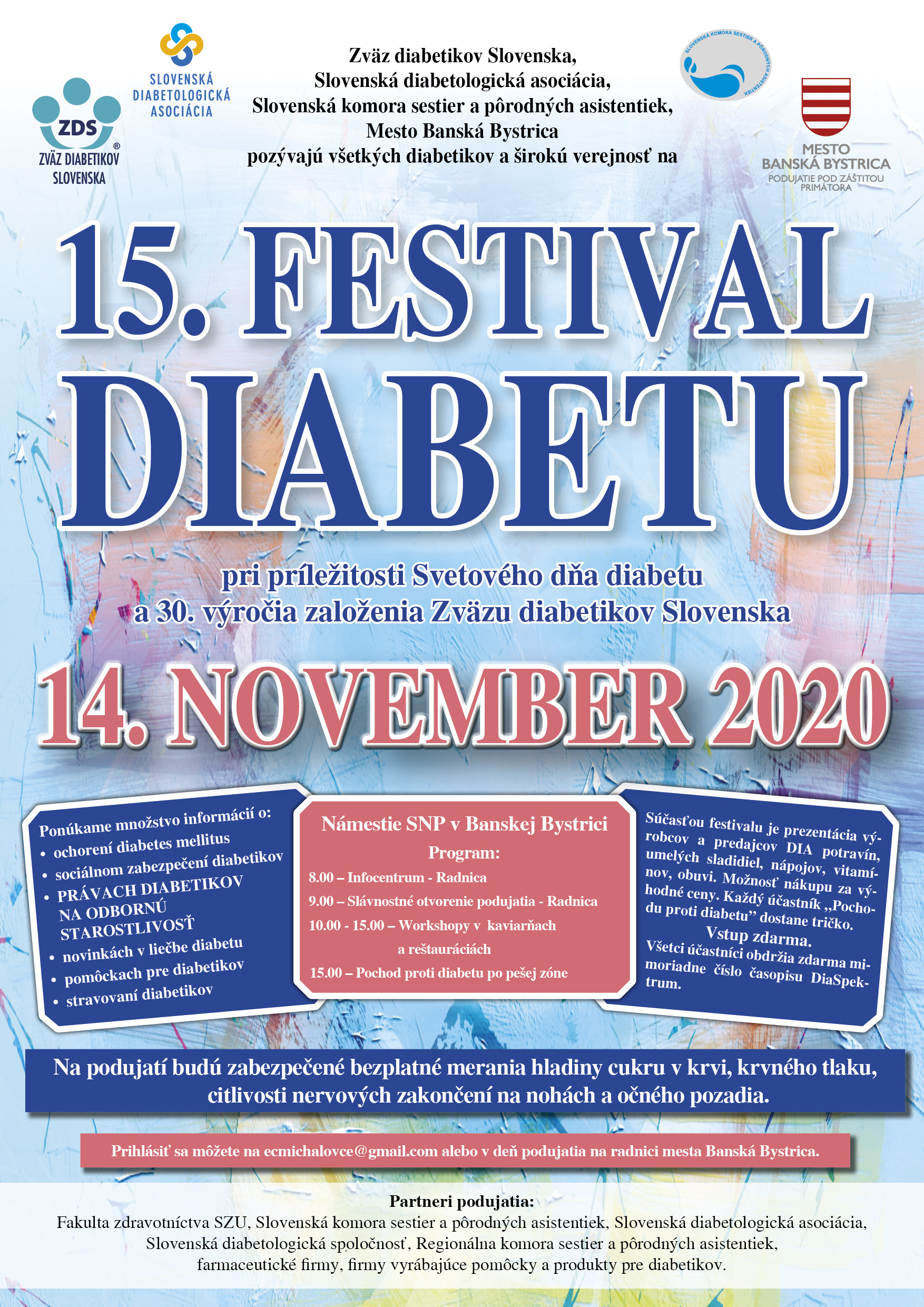 14 festival diabetu plagat